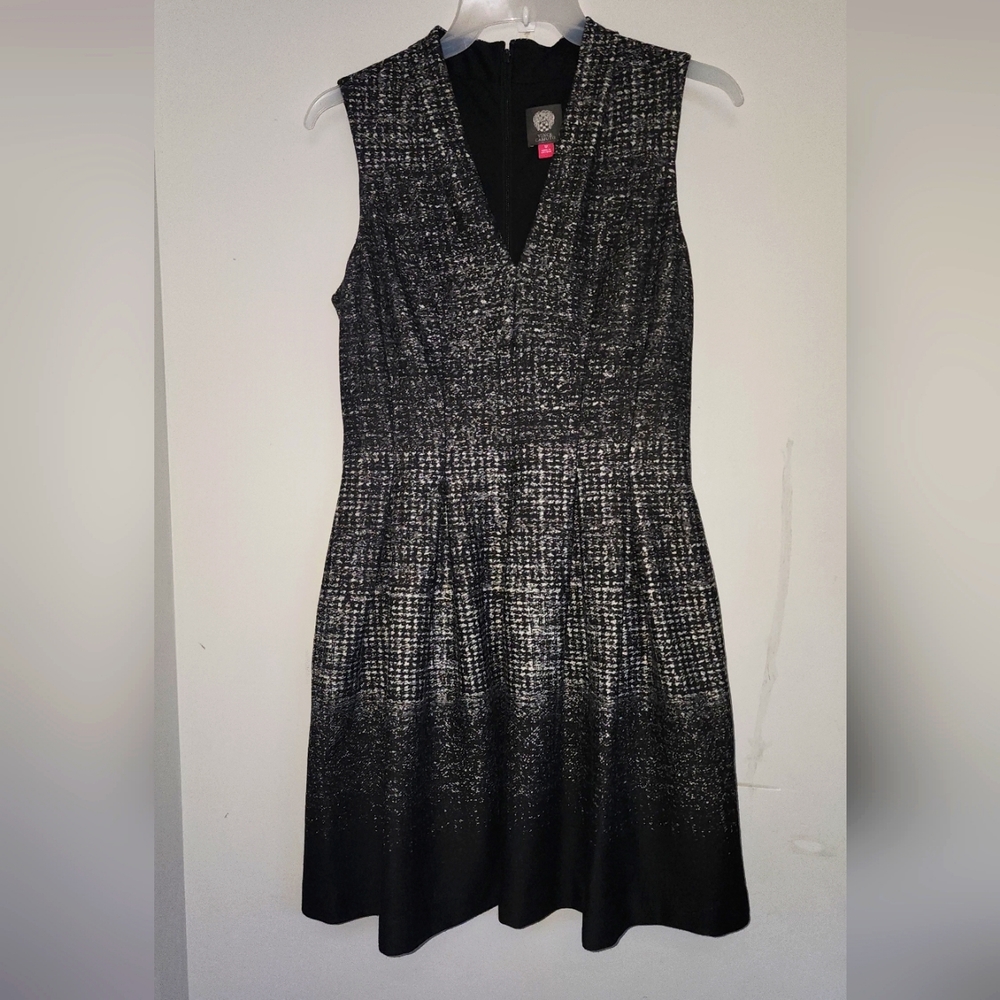 Vince Camuto Sleeveless Fit and Flare Dress